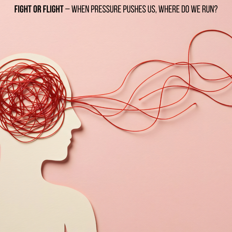 Fight or Flight – When Pressure Pushes Us, Where Do We Run?